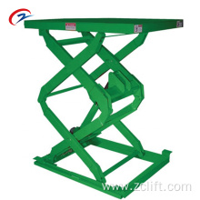 Stationary Hydraulic Scissor Lift Table